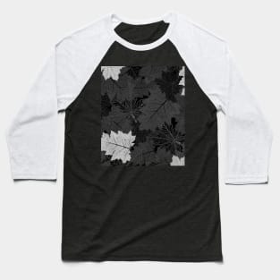 Leaf pattern- Autumn season mood graphic design Baseball T-Shirt